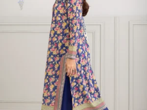 Zellbury 0569 – Unstitched Shirt Shalwar Dupatta 3Pc Set - Image 2