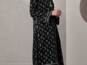 Zellbury Monochrome Unstitched Lawn 3Pc Suit – WUS25X30648 (Summer 2025) - Image 3