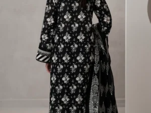 Zellbury 0657 – Women’s Unstitched 3Pc Suit - Image 6