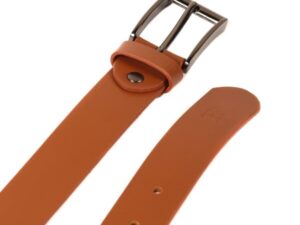 Tan Brown Belt for Boys – Stylish & Adjustable Accessory - Image 1