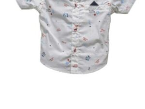 Stylish Baby Boy Shirt and Shorts Set with Bow Tie - Image 4