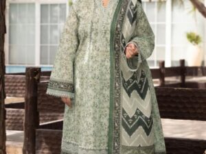 Gul Ahmed CL-52672 – 3 Piece Unstitched Printed Lawn Suit - Image 4