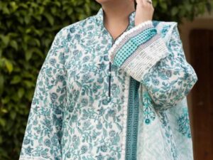 Gul Ahmed CL-52679 – 3 Piece Printed Lawn Unstitched Suit - Image 3