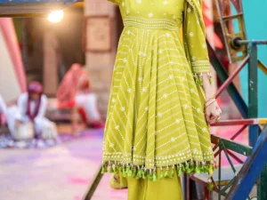 CL-52185 B – 3-Piece Unstitched Lacquer Printed Lawn Suit - Image 6