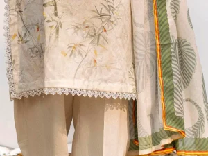 CL-52428 – 3 Piece Unstitched Printed Lawn Suit with Printed Dupatta - Image 5