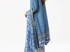 CL-52506 – 3 Piece Unstitched Printed Lawn Suit with Printed Lawn Dupatta - Image 2