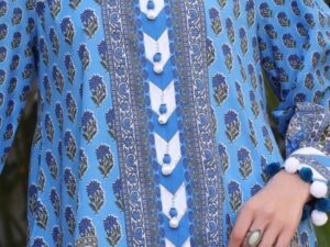 CL-52506 – 3 Piece Unstitched Printed Lawn Suit with Printed Lawn Dupatta - Image 4