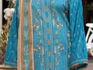 CL-52668 – 3-Piece Unstitched Printed Lawn Suit - Image 4