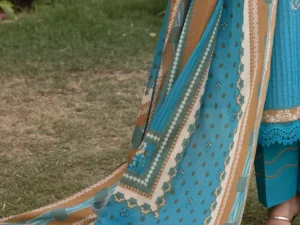 CL-52668 – 3-Piece Unstitched Printed Lawn Suit - Image 5