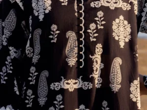 B-52002 – 3 Piece Unstitched Printed Lawn Suit - Image 5