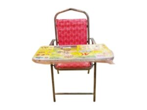 Kids Foldable Study & Eating Table with Chair – Portable Set - Image 1